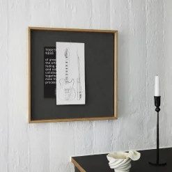 - Opslagstavle m. akustiske egenskaber - Recy - Grå - 40x40*Hemverk Online