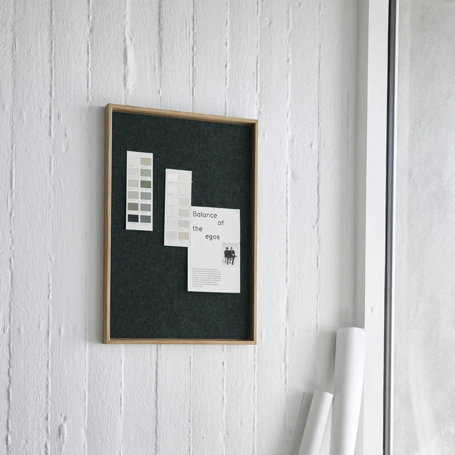 - Opslagstavle m. akustiske egenskaber - Recy - Grøn - 40x60^Hemverk Discount