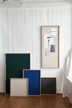 - Opslagstavle m. akustiske egenskaber - Recy - Blå - 40x40^Hemverk New