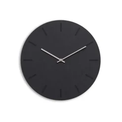 - Vægur - Gunpowder - Sort/Sølv - Ø38 cm*Hemverk Clearance