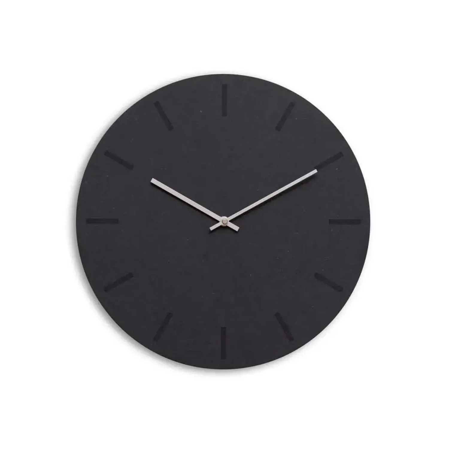 - Vægur - Gunpowder - Sort/Sølv - Ø38 cm*Hemverk Clearance