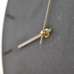 - Vægur - Gunpowder - Sort/Guld - Ø38 cm*Hemverk Discount