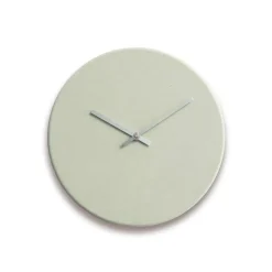 - Vægur - Shape Caqui - Sølv visere - Ø28 cm*Hemverk New