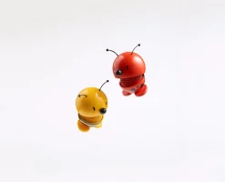 - Animals - Bee, gul - Hummelbi 9x5 cm^Hoptimist Best