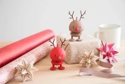 - Christmas - Medium Reindeer, rød*Hoptimist Online