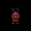 - Christmas - Soft Reindeer Bumble - Small - Rød^Hoptimist