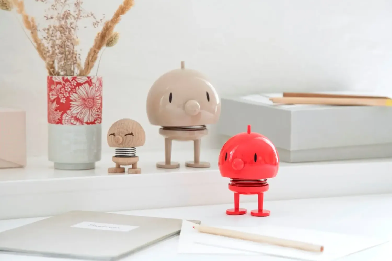 - Klassisk - Bumble Small, Rød - 7x6 cm^Hoptimist Clearance