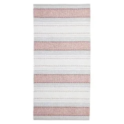 - tæppe - Anna - 70 x 140 cm - pink*Horredsmattan Online