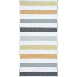 - tæppe - Happy - 70 x 150 cm - grå*Horredsmattan