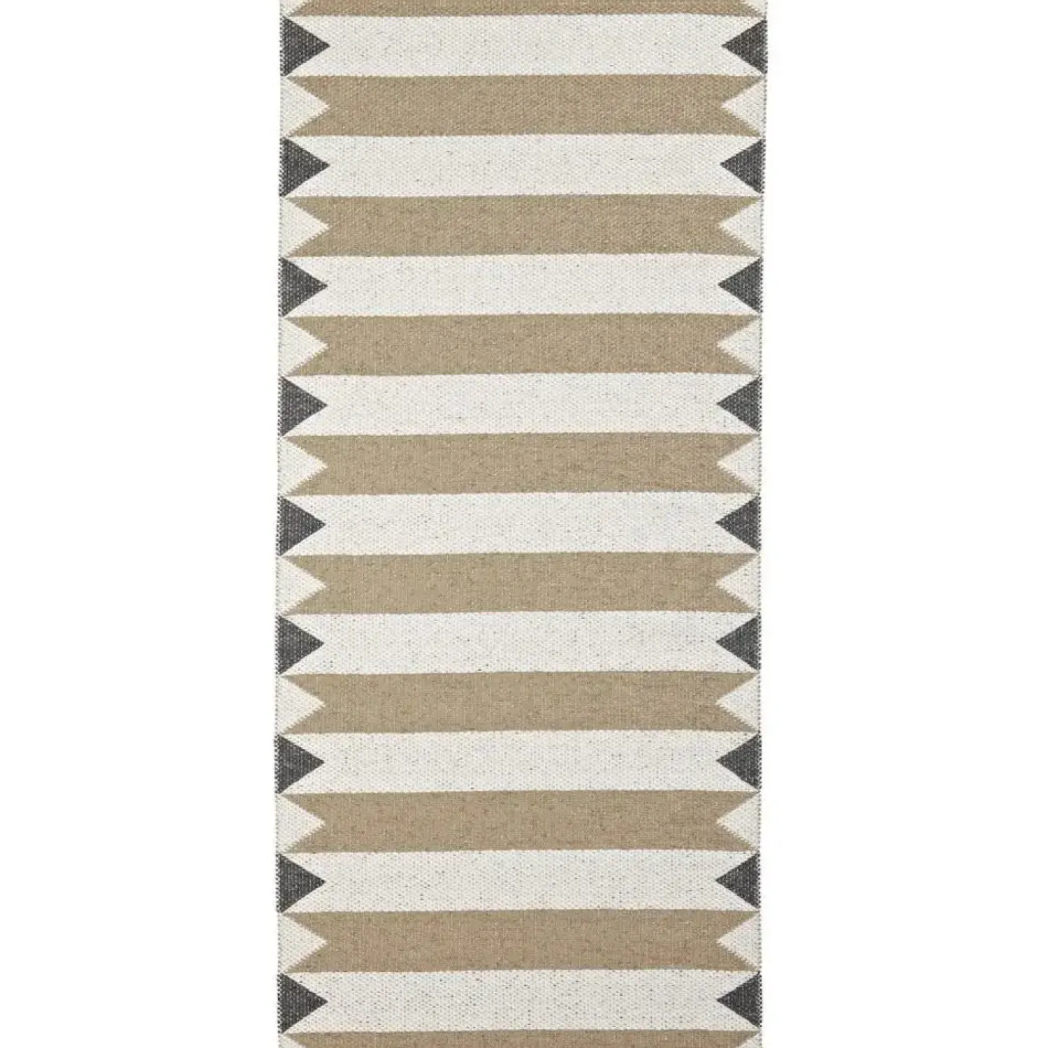 - tæppe - Peak - 70 x 150 cm - beige^Horredsmattan Outlet