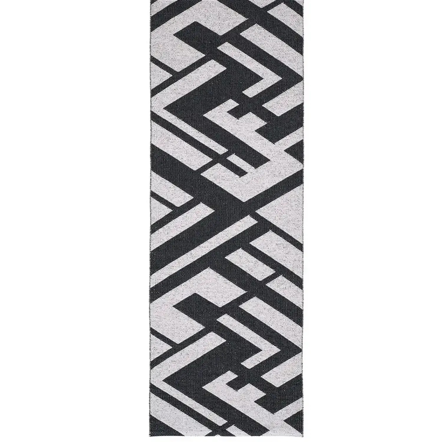 - Tæppe - Uma - 50 x 70 cm - Sort*Horredsmattan