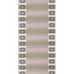Horredsmattan tæppe - Märta i pink/olive 70x50*Inkoncept Best