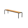 - AVANTI Bench, long - Sæde: Pine, Stellet : Sort*Houe Online