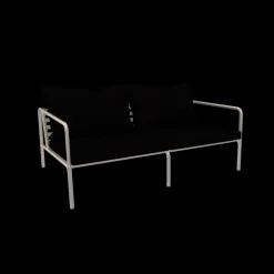 - AVON 2 seater sofa - Pude: Char, Stellet: Muted Hvid^Houe Sale