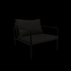 - AVON Chair - Pude: Basic, Stellet: Sort*Houe