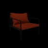 - AVON Chair - Pude: Rust, Stellet : Sort*Houe Clearance