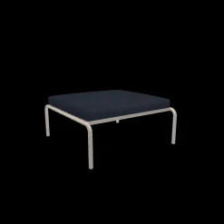 - AVON Ottoman - Pude: Sky, Stellet: Muted Hvid^Houe Sale