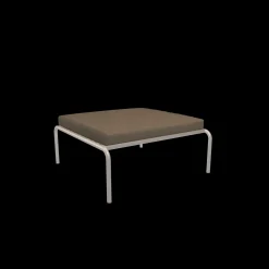 - AVON Ottoman - Pude: Ash, Stellet: Muted Hvid*Houe