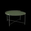 - EDGE Tray table Ø76 - Oliven Grøn^Houe Best