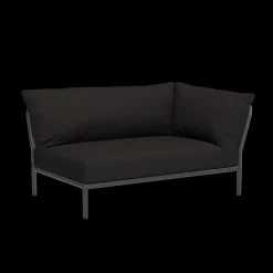 - LEVEL 2 Corner, right - Char. Fabric - H:68 x W:139 x D:92 cm^Houe Best