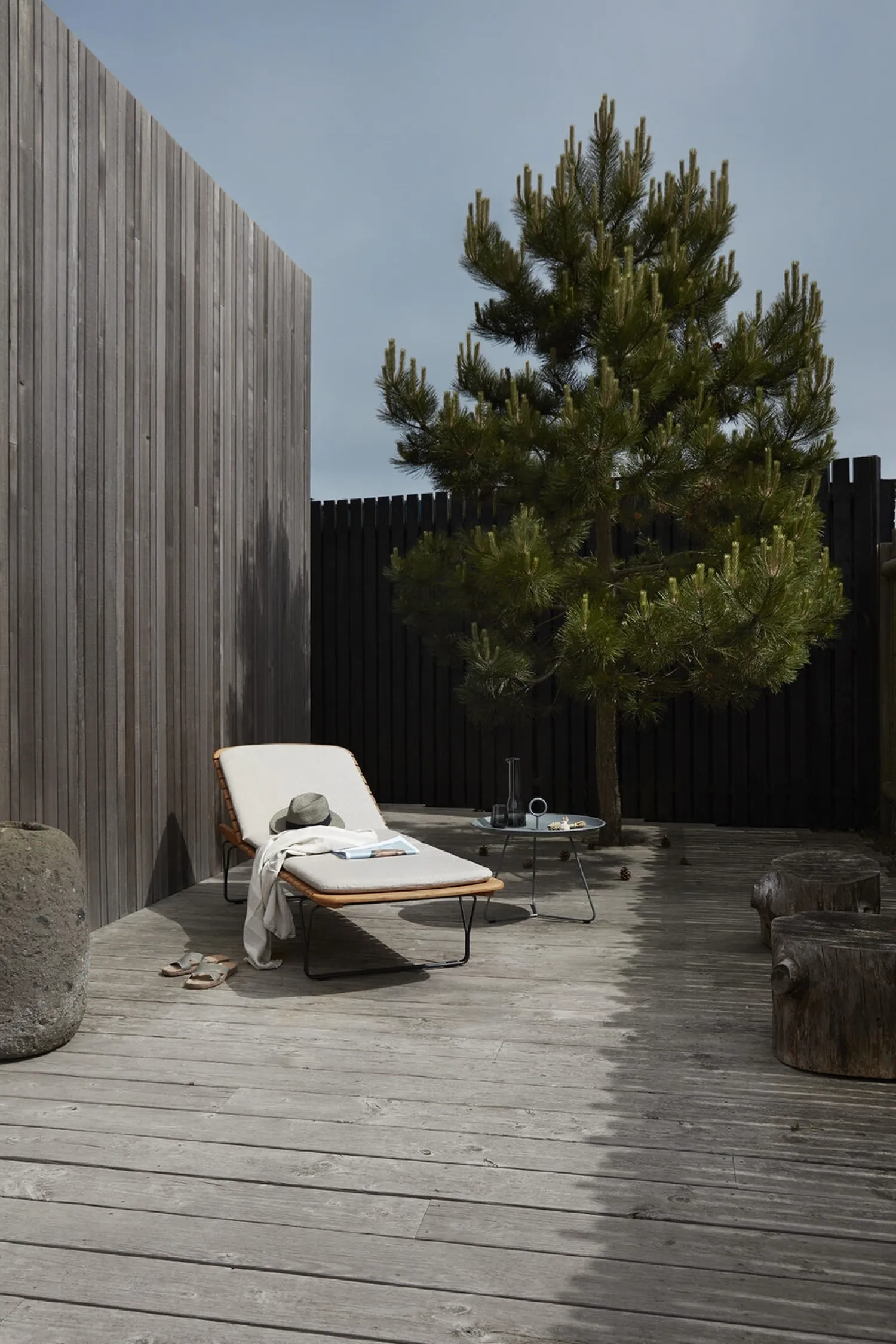 - MOLO Sunbed Cushion - Ash. Fabric^Houe