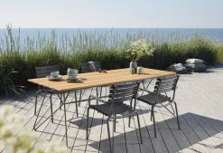 - ReCLIPS Dining chair - Dark grey. Armrest*Houe Online