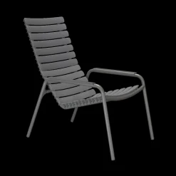 - ReCLIPS Lounge chair - Dark grey. Armrest*Houe New