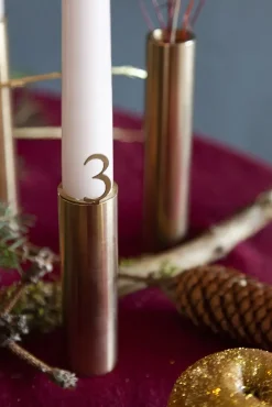 - Adventstal til lysestager - Brass^Hove Home Clearance
