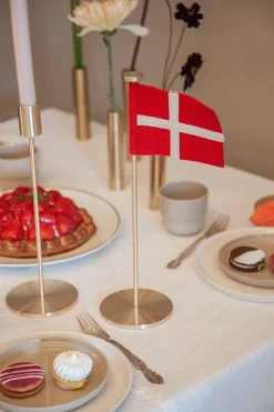 - High Light lysestage - Messing - Højde 28 cm*Hove Home Outlet