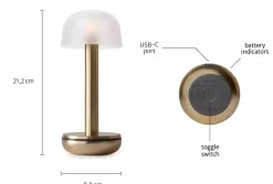 - Bordlampe Two - Sort^Humble Lights Clearance