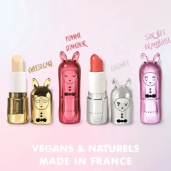 - Kanin Læbepomade - Sølv Metal - Coconut*Inuwet Discount