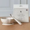 - Skål og Ske Sæt - Poppy in Bloom - Bowl & Spoon Set*Jack o Juno New
