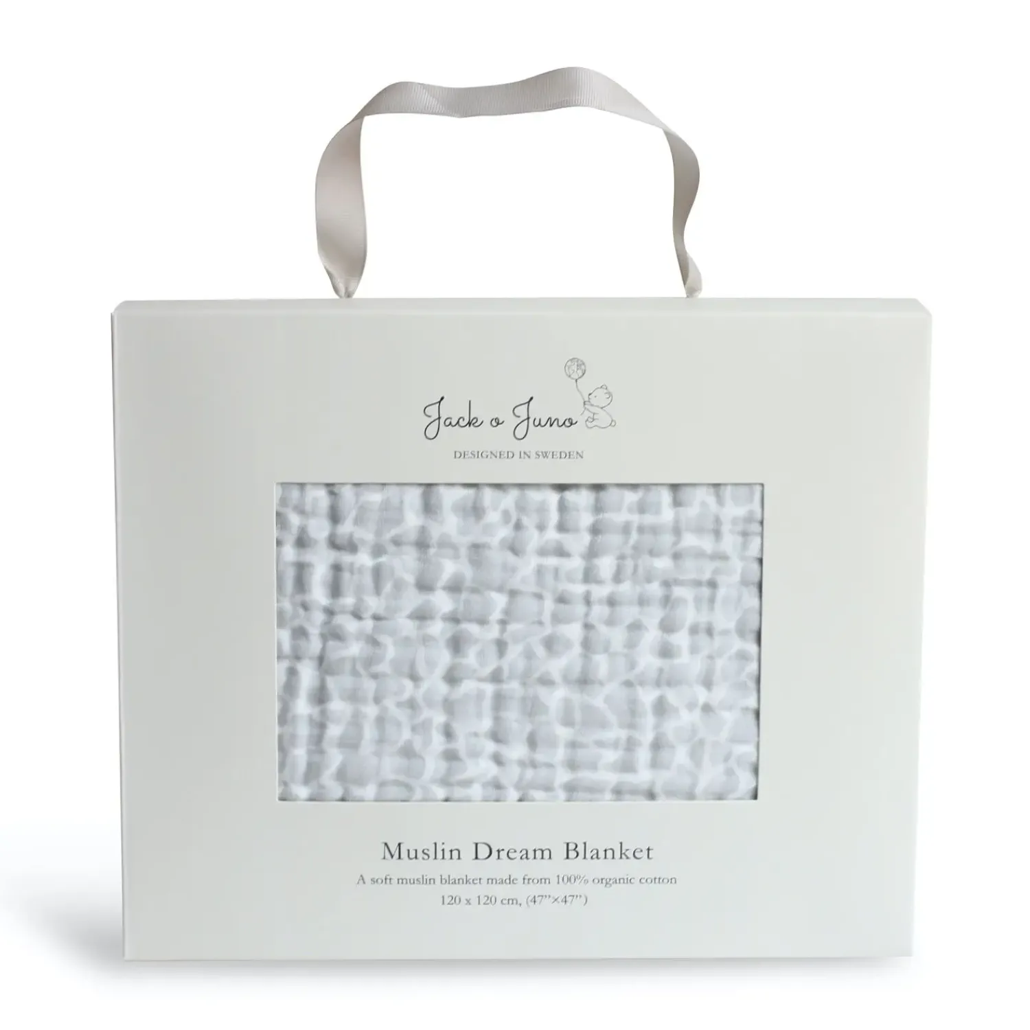 - Tæppe - Dream Blanket (thick 6-layer muslin blanket) - Hvid*Jack o Juno Discount