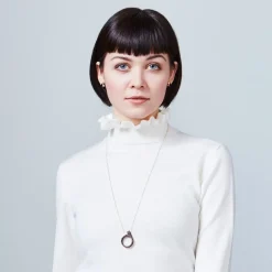 - Halskæde (Kasus - Mørkt træ/forgyldt)^Jewelry by Grundled Hot