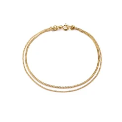 - Armbånd - Le Double Grumetta - Guld*JUKSEREI