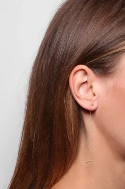 - "Flying Ear Stud" - Guld (1 stk.)*JUKSEREI Outlet