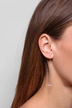 - "Flying Ear Stud" - Sølv (1 stk.)^JUKSEREI