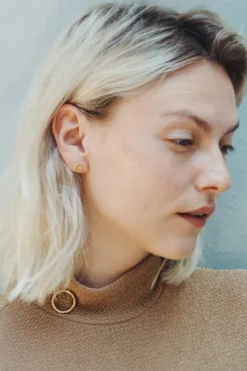 - Guld øreringe - Marina^JUKSEREI Hot