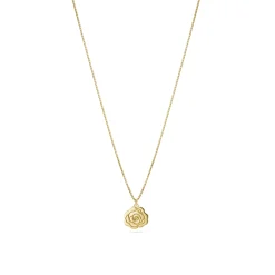 - Halskæde - Rose - Guld*JUKSEREI New