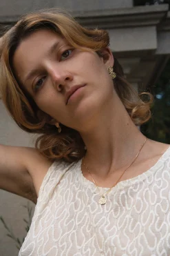 - Halskæde - Rose - Guld*JUKSEREI New