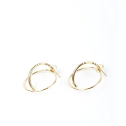 - Orbit Ear Stud - Guld*JUKSEREI Discount