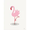 - Plakat med flamingo - 50x70 cm.*KAI Copenhagen Sale