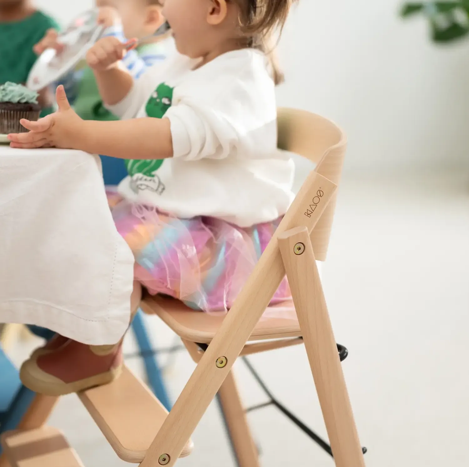 - Højstol - KLAPP® - Sammenklappelig - Bøg^KAOS Hot