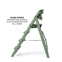 - Højstol - ReKLAPP® - Sammenklappelig - Recycled plastic Grøn*KAOS Best