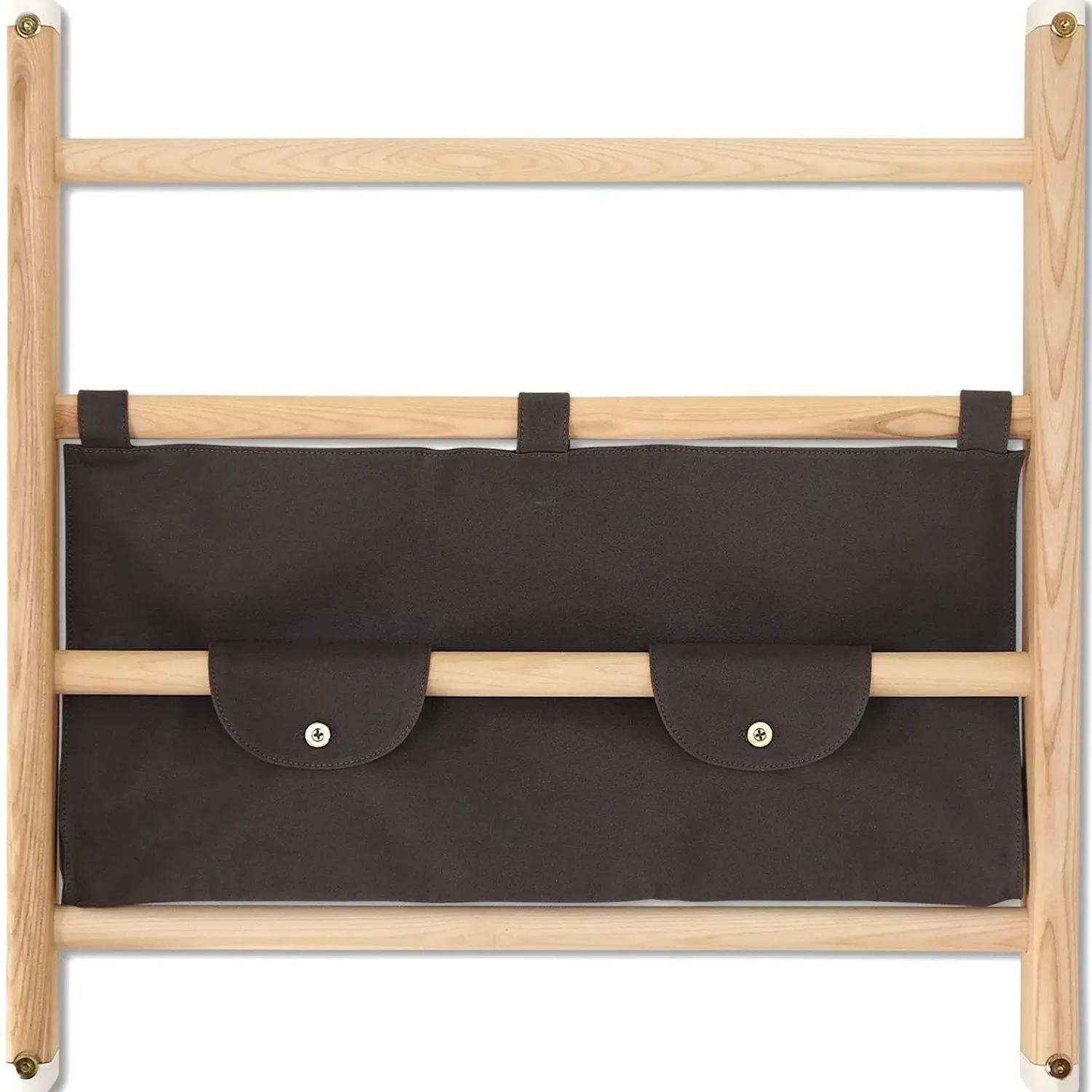 - Tekstilhylde til ribbevæg - dark grey^KAOS