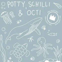 - Potty Training Toilet - Hval - Aquamarine*Kindsgut Best