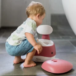 - Potty Training Toilet - Hval - Dusty Pink^Kindsgut Best
