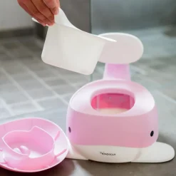 - Potty Training Toilet - Hval - Pink*Kindsgut Hot