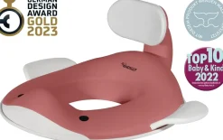 - Toiletsæde til børn - Hval - Dusty Pink^Kindsgut Outlet
