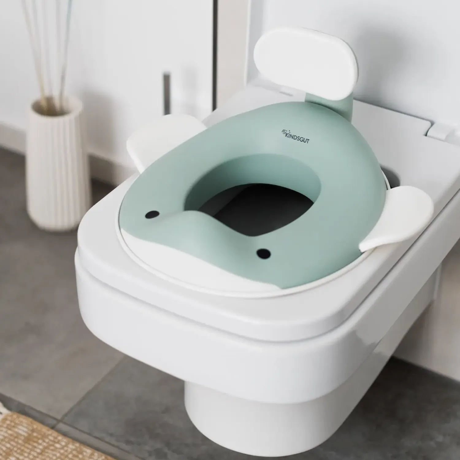 - Toiletsæde til børn - Hval - Aquamarine*Kindsgut Clearance